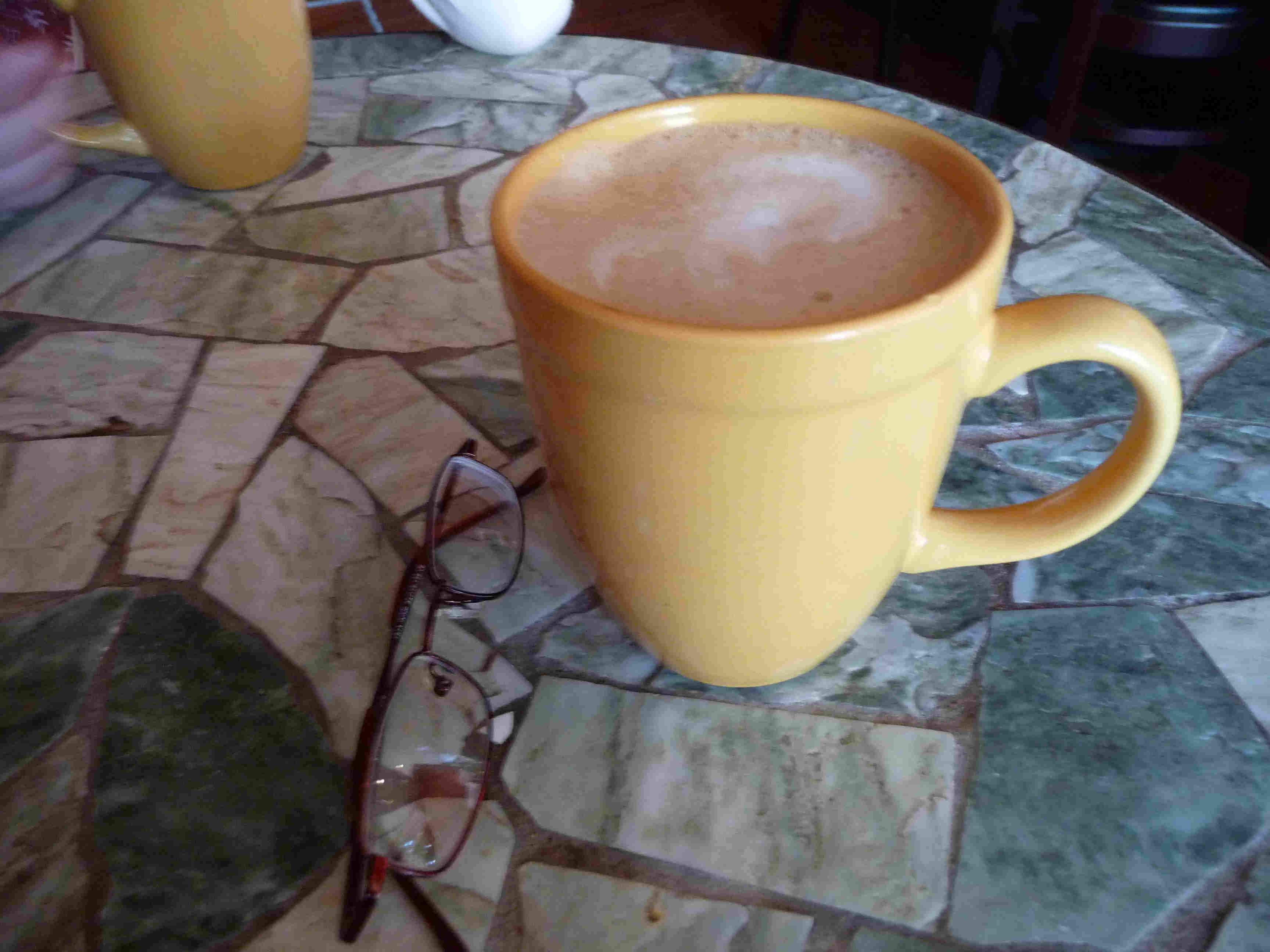 …but the table was cool….