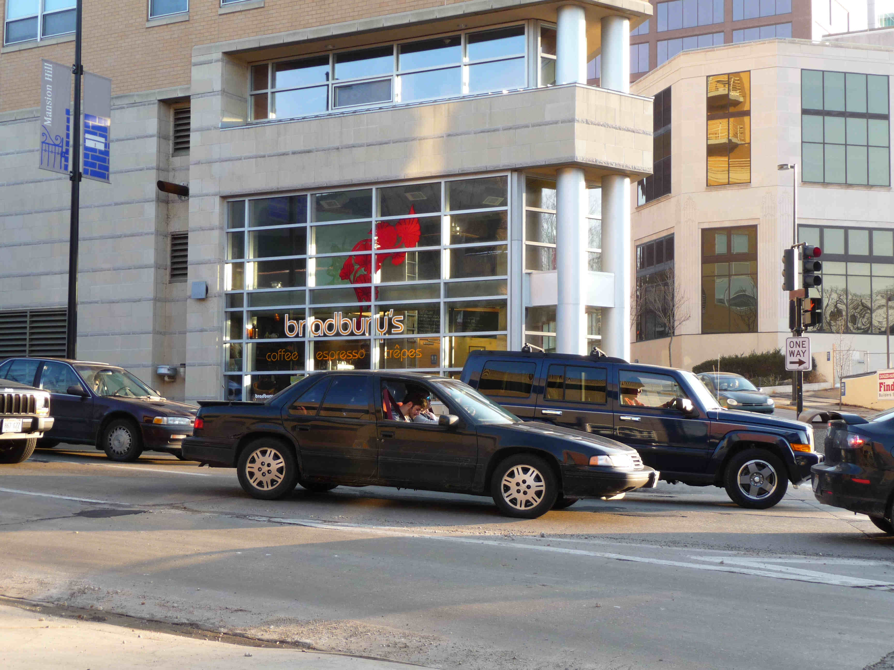 Bradbury’s is a small corner shop in downtown.